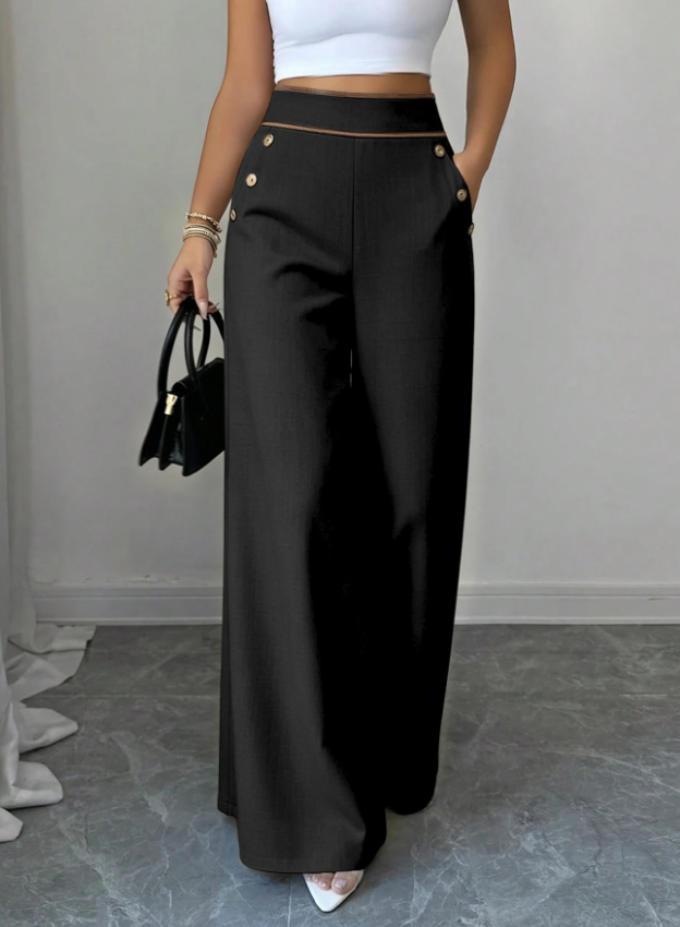 Calças Femininas Casual Elegance | Elenzga