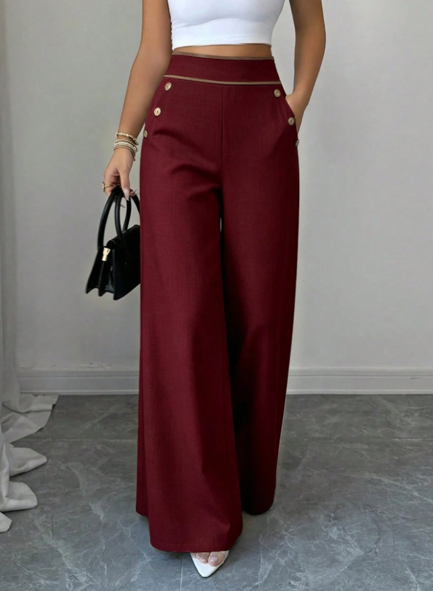 Calças Femininas Casual Elegance | Elenzga