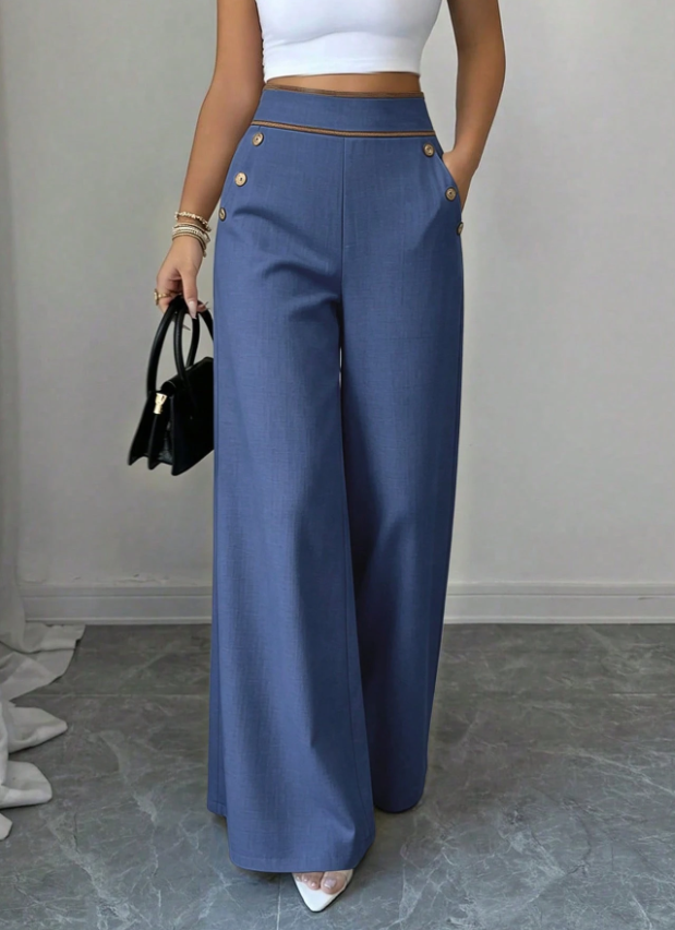 Calças Femininas Casual Elegance | Elenzga