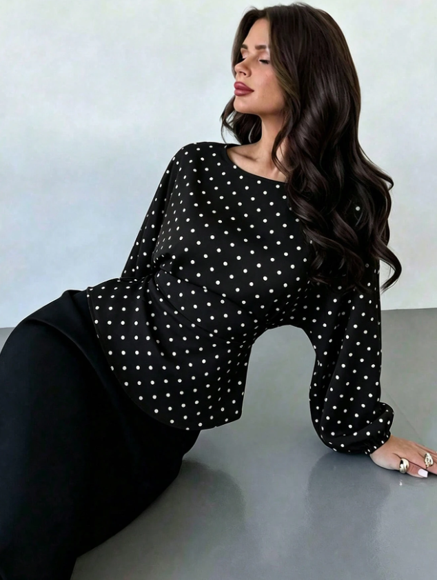 Elegant romantic casual urban women's blouse Firerie