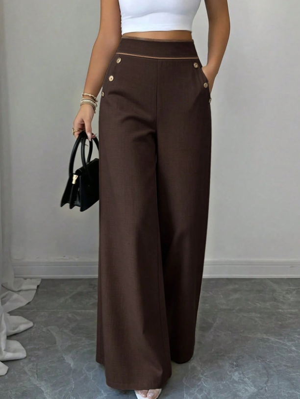 Calças Femininas Casual Elegance | Elenzga